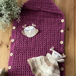 nid d'ange bébé fait main