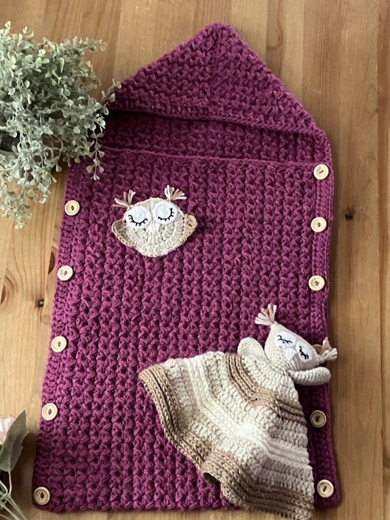 nid d'ange bébé fait main