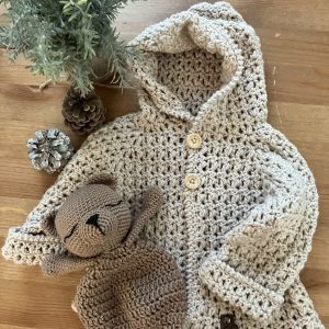 Manteau capuche pour garçon 0 /3 mois