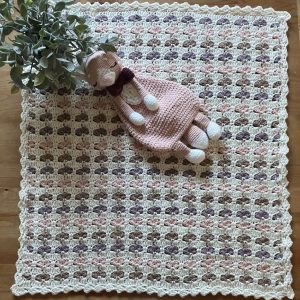 Couverture coeurs landau poussette